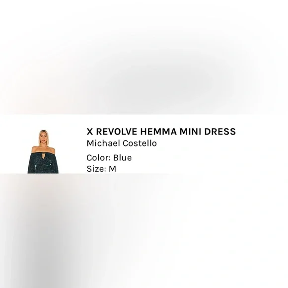 Michael Costello X Revolve Hemma Mini Dress - Picture 12 of 12